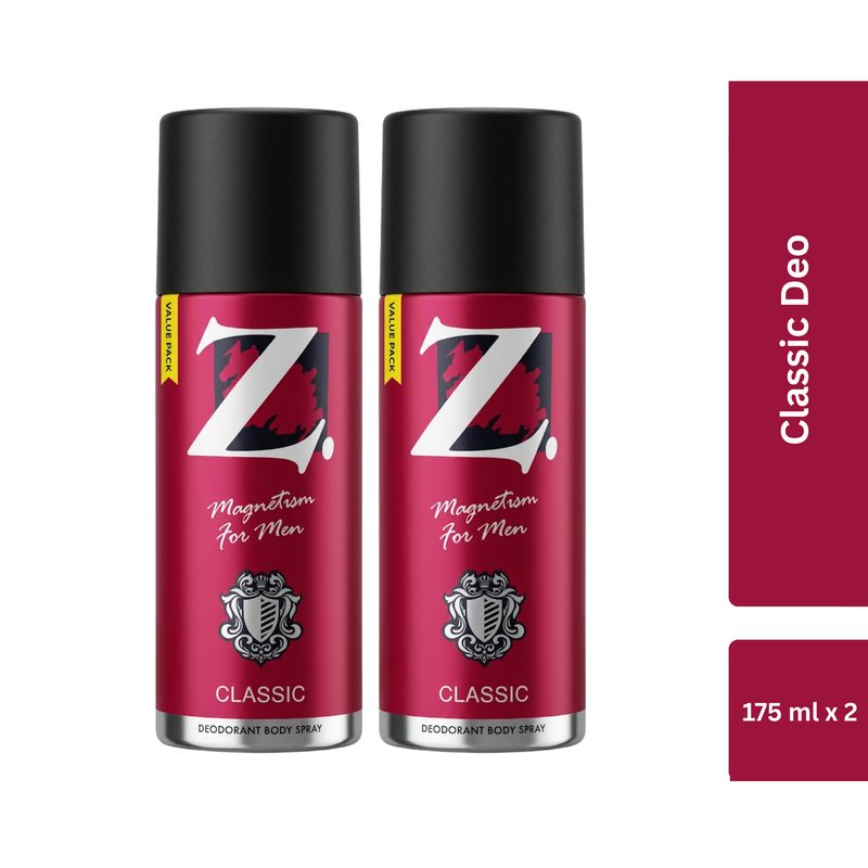 Z Men's Classic Deo 175ml pack of 2 — image 1