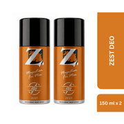 Z Men's Zest Deodorant 150ml Pack of 2