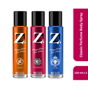 Classic, Icon & Zest combo