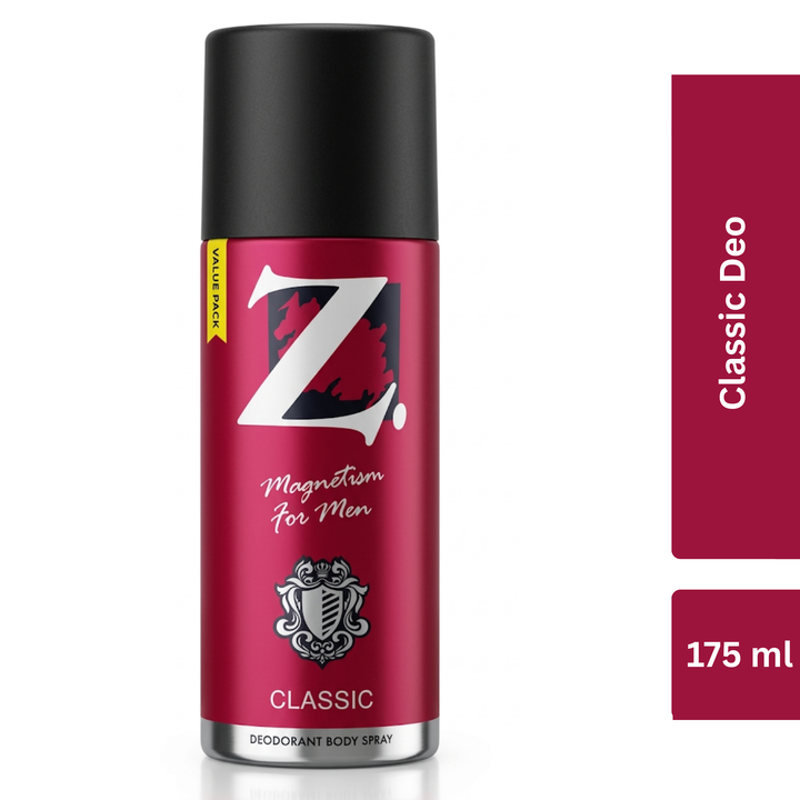 Z Men's Classic Deo, 175ml