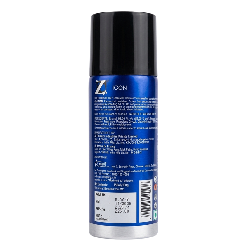 Z Men's Icon Deo, 150ml pack of 2 — image 2
