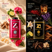 Z Magnetism for Men Classic & Oud Talcum Powder – 100gm