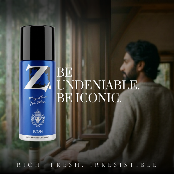 Z Men's Icon Deo, 150ml pack of 3