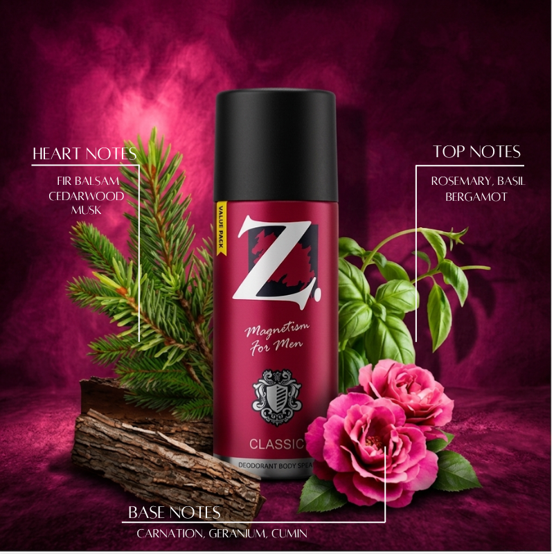 Z Men's Classic Talc, 250g & Classic Deo 175ml — image 4