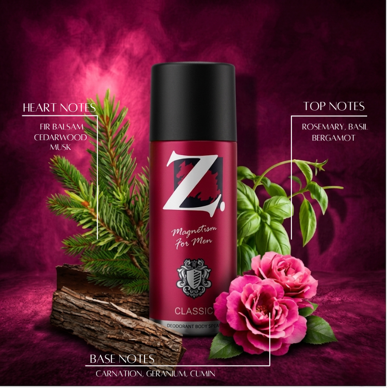 Z Men's Classic Talc, 200g & Classic Deo 150ml — image 4