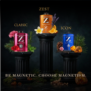 Z Men's Talc  Classic & Icon 100g pack of 3