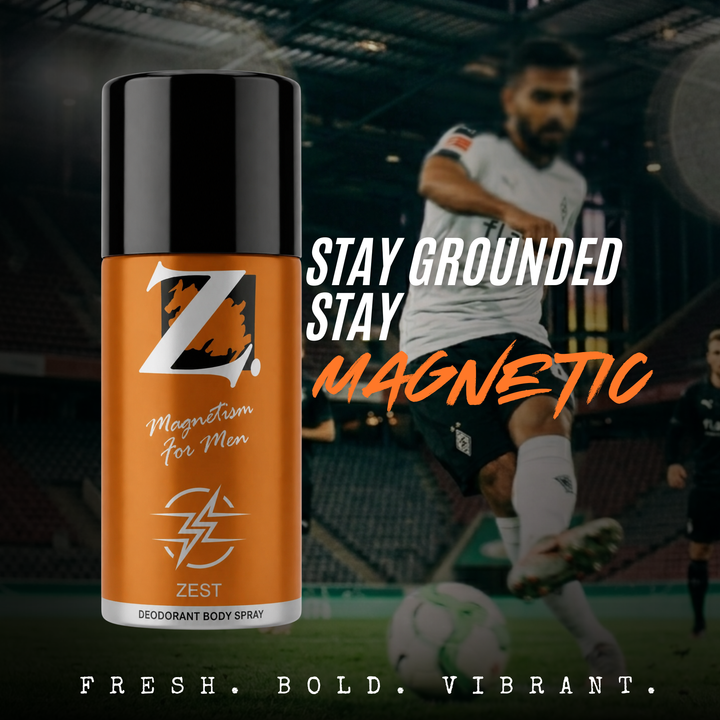 Z Zest Deo/Deodorant for Men | Cedar & Citrus. Blast Fresh.
