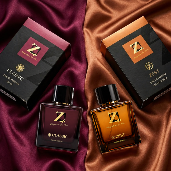 Z Magnetism for Men Classic Eau De Parfum Buy 1 Get 1 Free – 2 x 100ml Bottles (Total 200ml) | Long Lasting Luxury Perfume for Men Woody & Musky Scent  Premium EDP for Office, Party & Gifting