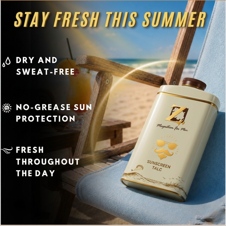 Z Men's Sunscreen Talc