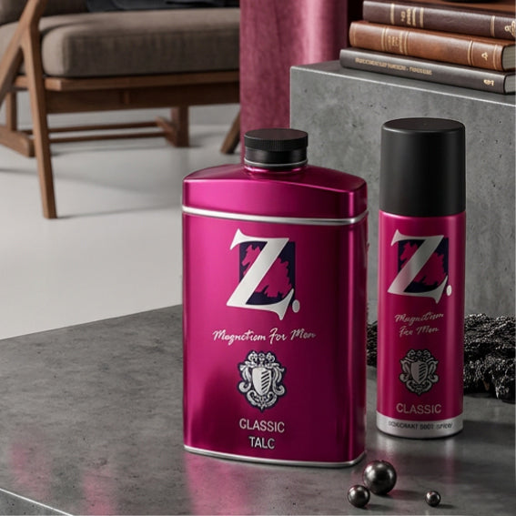 Z Men's Classic Talc, 250g & Classic Deo 175ml