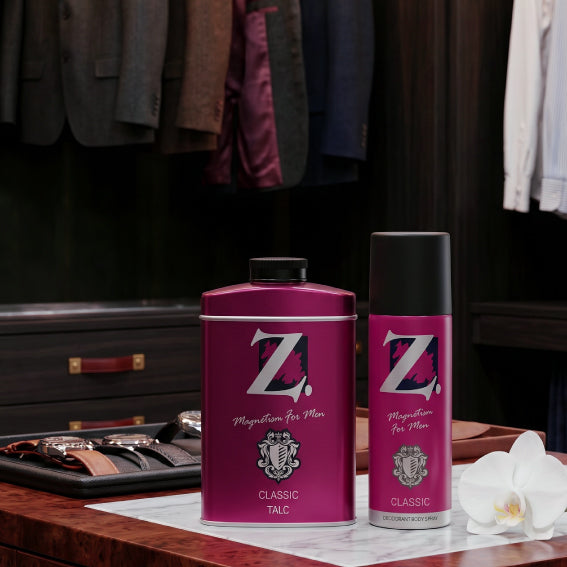 Z Men's Classic Talc, 200g & Classic Deo 150ml