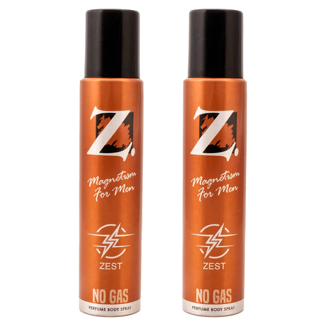 Z Men's Zest No Gas Deo, 120ml, Buy 1 Get 1