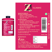 Z Classic Talc for Men | Woody Musk. Rise & Rule.