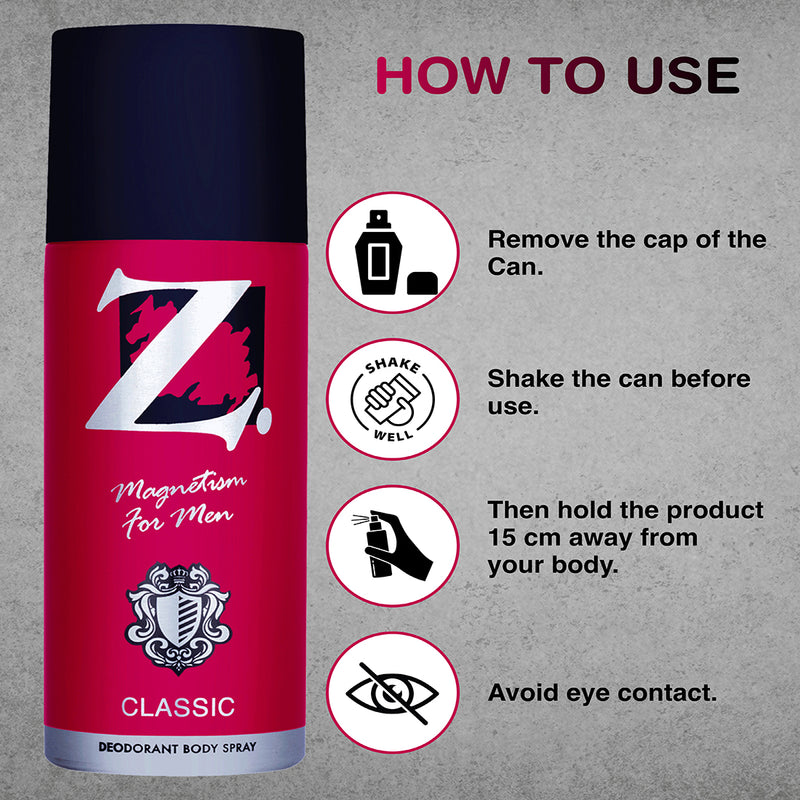 Z Men's Classic Deo, 175ml — image 5