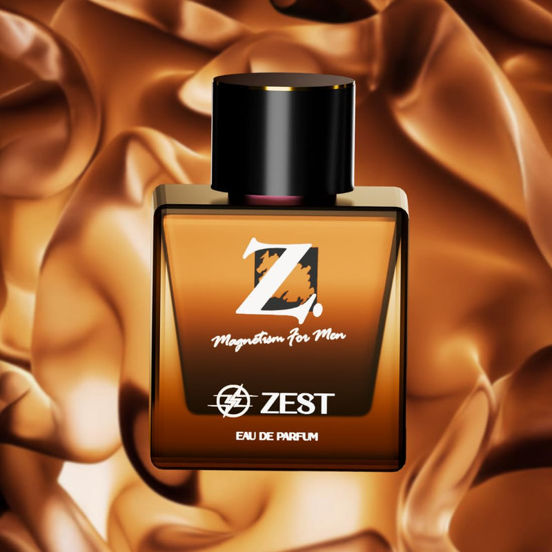 Z Magnetism for Men Zest Eau De Parfum | Buy 1 Get 1 Free – 2 x 100ml Bottles (Total 200ml) | Long Lasting Luxury Perfume for Men | Fresh & Citrusy Scent | Premium EDP for Office, Party & Gifting — image 2