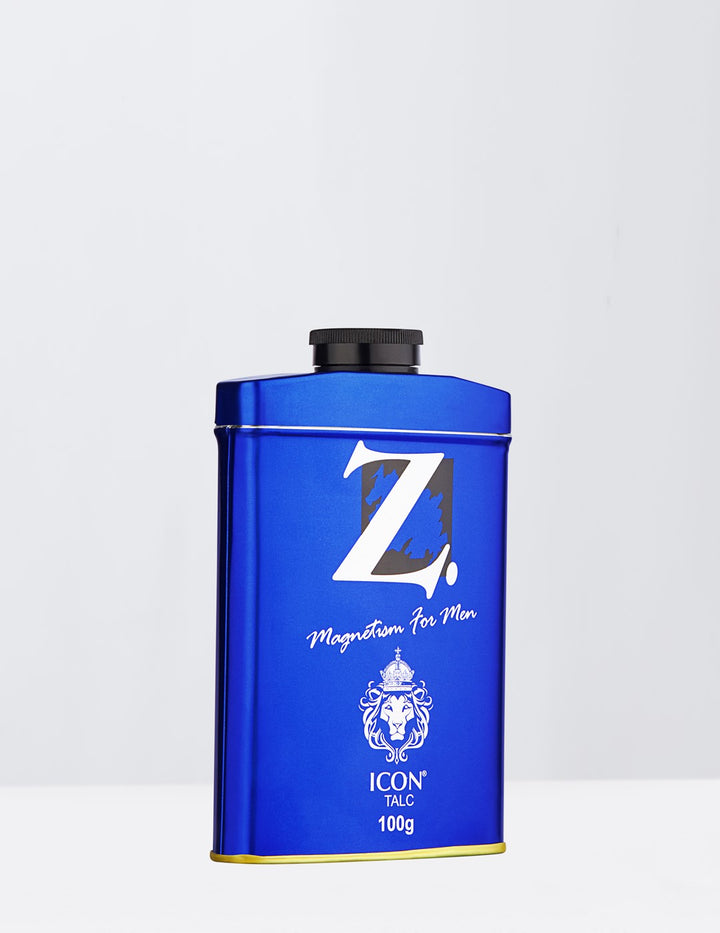 Z Icon Talc for Men | Spice. Musk. Dominate.