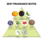 Z Zest Talc for Men | Citrus Rush. Go Hard
