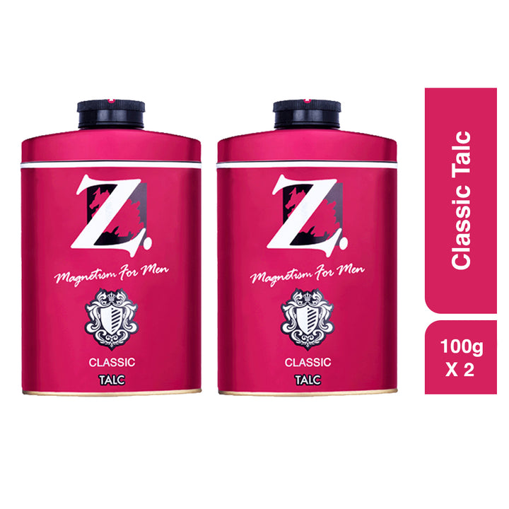 Z Classic Talc for Men | Woody Musk. Rise & Rule.