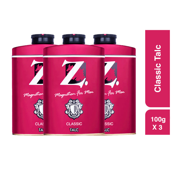 Z Classic Talc for Men | Woody Musk. Rise & Rule.