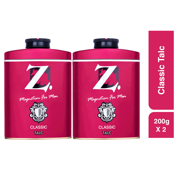 Z Classic Talc for Men | Woody Musk. Rise & Rule.