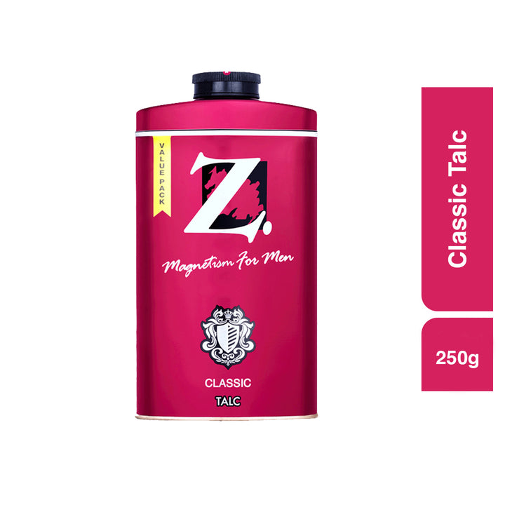 Z Classic Talc for Men | Woody Musk. Rise & Rule.