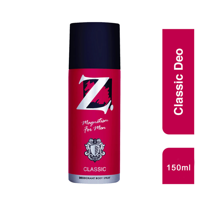 Z Classic Deo/Deodorant for Men | Patchouli & Musk. Armor Up.