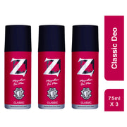 Z Classic Deo/Deodorant for Men | Patchouli & Musk. Armor Up.