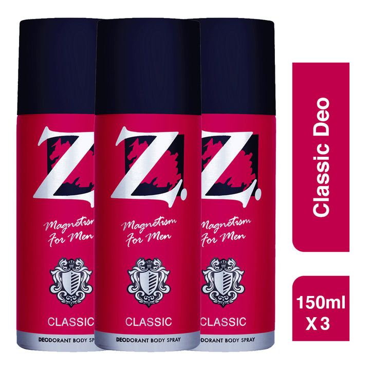 Z Classic Deo/Deodorant for Men | Patchouli & Musk. Armor Up.