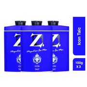 Z Icon Talc for Men | Spice. Musk. Dominate.
