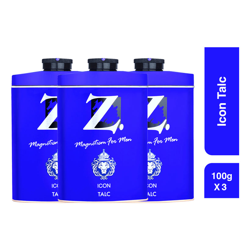 Z Icon Talc for Men | Spice. Musk. Dominate. — image 2