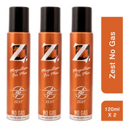 Z Zest Luxury Body Spray | Citrus & Labdanum. Charge. Dominate.