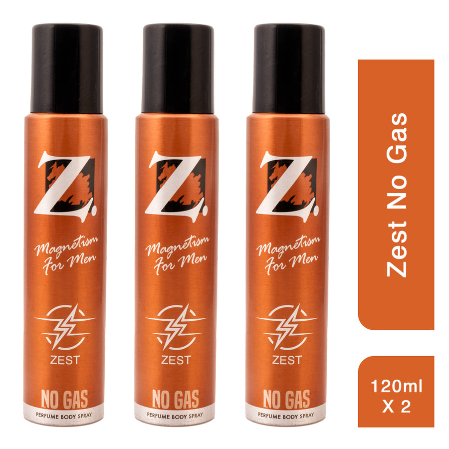 Z Zest Luxury Body Spray | Citrus & Labdanum. Charge. Dominate.