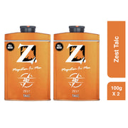 Z Zest Talc for Men | Citrus Rush. Go Hard